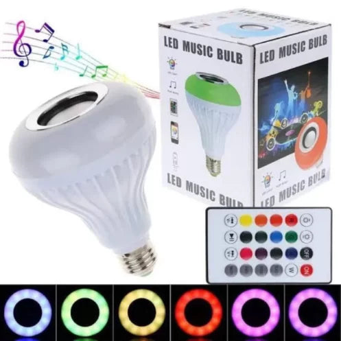 Bluetooth Speaker Bulb Smart LED RGB