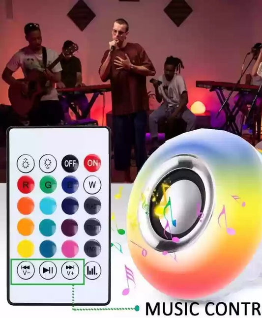 Bluetooth Speaker Bulb Smart LED RGB