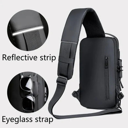 Anti Theft Luxury Waterproof Unisex Chestbag