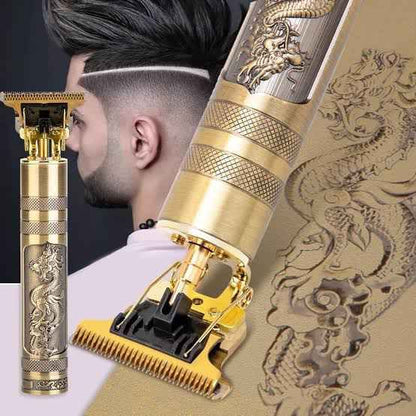 Professional Vintage T9 Dragon Style Metal Trimmer