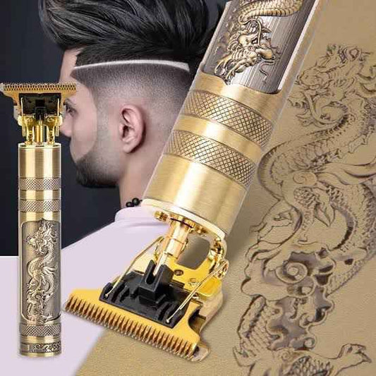Professional Vintage T9 Dragon Style Metal Trimmer